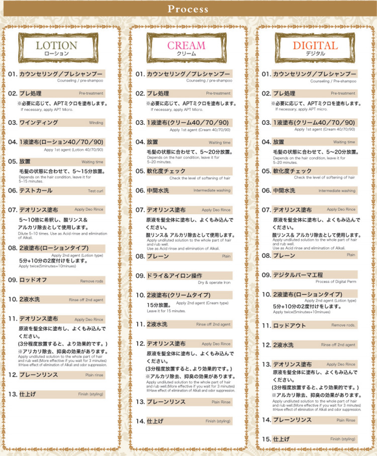 パイモア カーセルコスメマニュアル