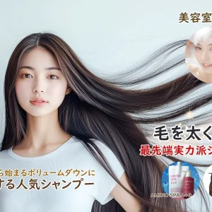 毛を太くする最先端実力派シャンプー　美容室専売品