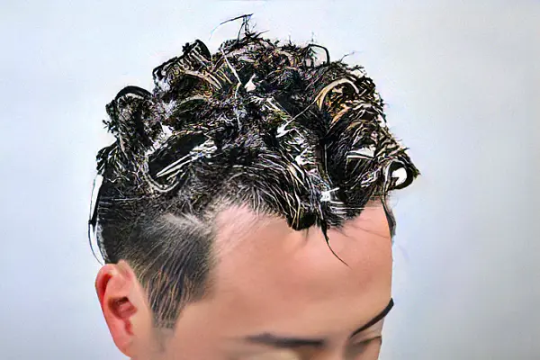 5.アイロンスルーしたスライスはシングルピンかダブルピンで留めておきます。