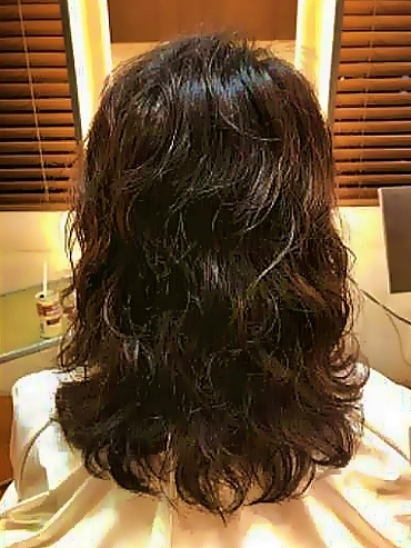 after(無重力パーマ)