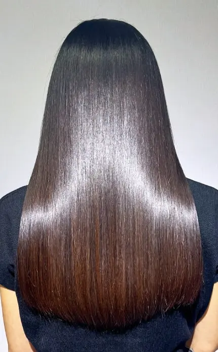 レブプロプレミアムV－トリートメントで施術した髪