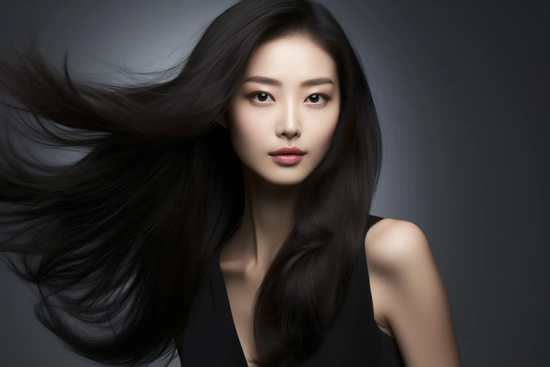 ストレートヘア