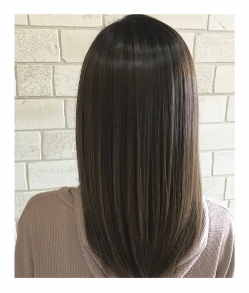 ストレートヘア